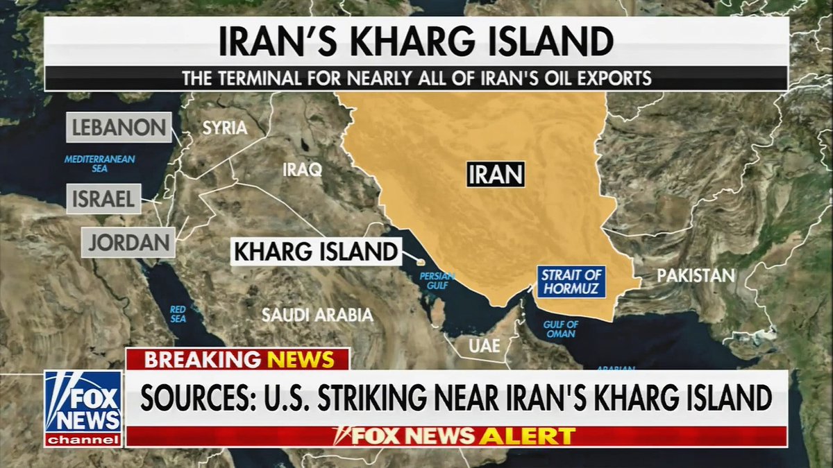 The U.S. is Attacking Iran’s Kharg Island Get ready for fireworks tonight