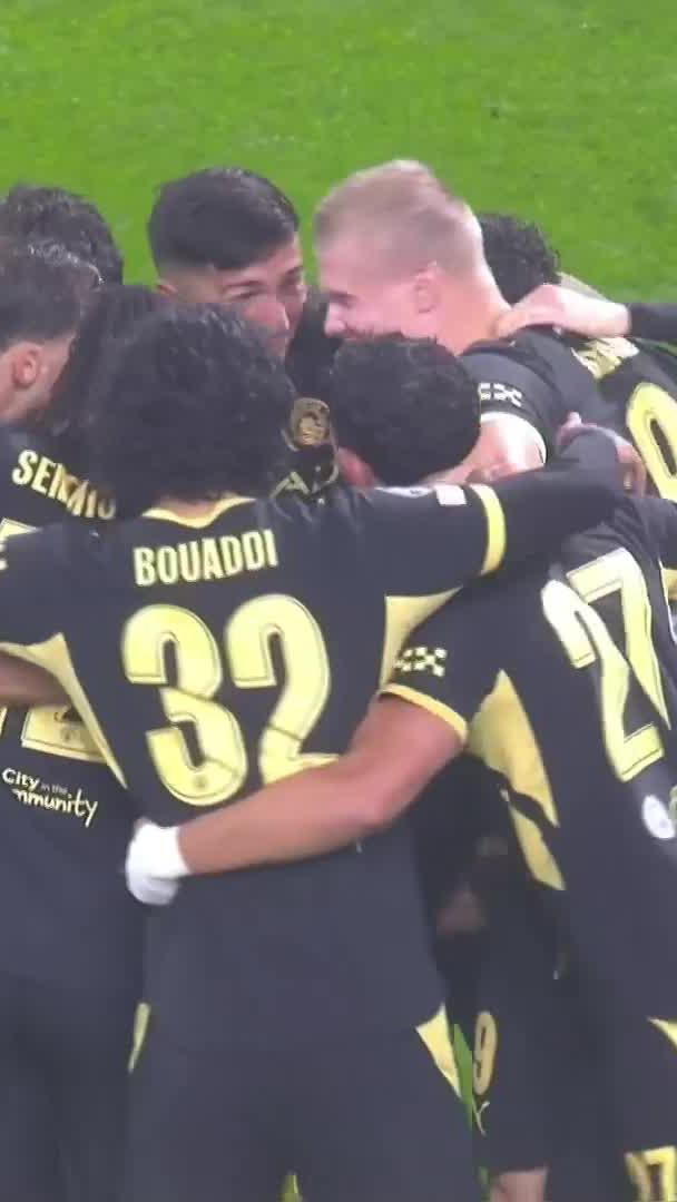 Haaland finally gets his goal ⚽💥 The ball in from Enzo Fernández 😮‍💨 📺 Stream #UCL on DStv: