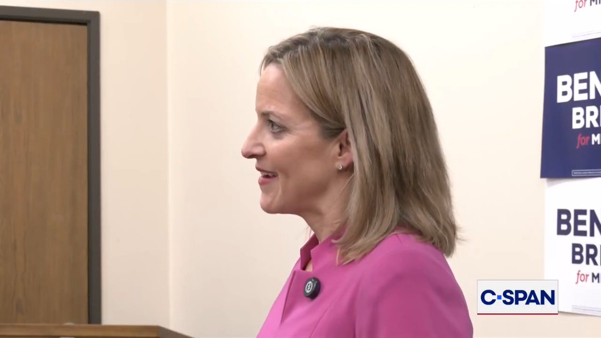 Gov. candidate Jocelyn Benson (D-MI) on fraud charges against a former member of her department: "There has been a review, and I'm confident that we found no misuse of funds or anything like that during his short tenure at the department."