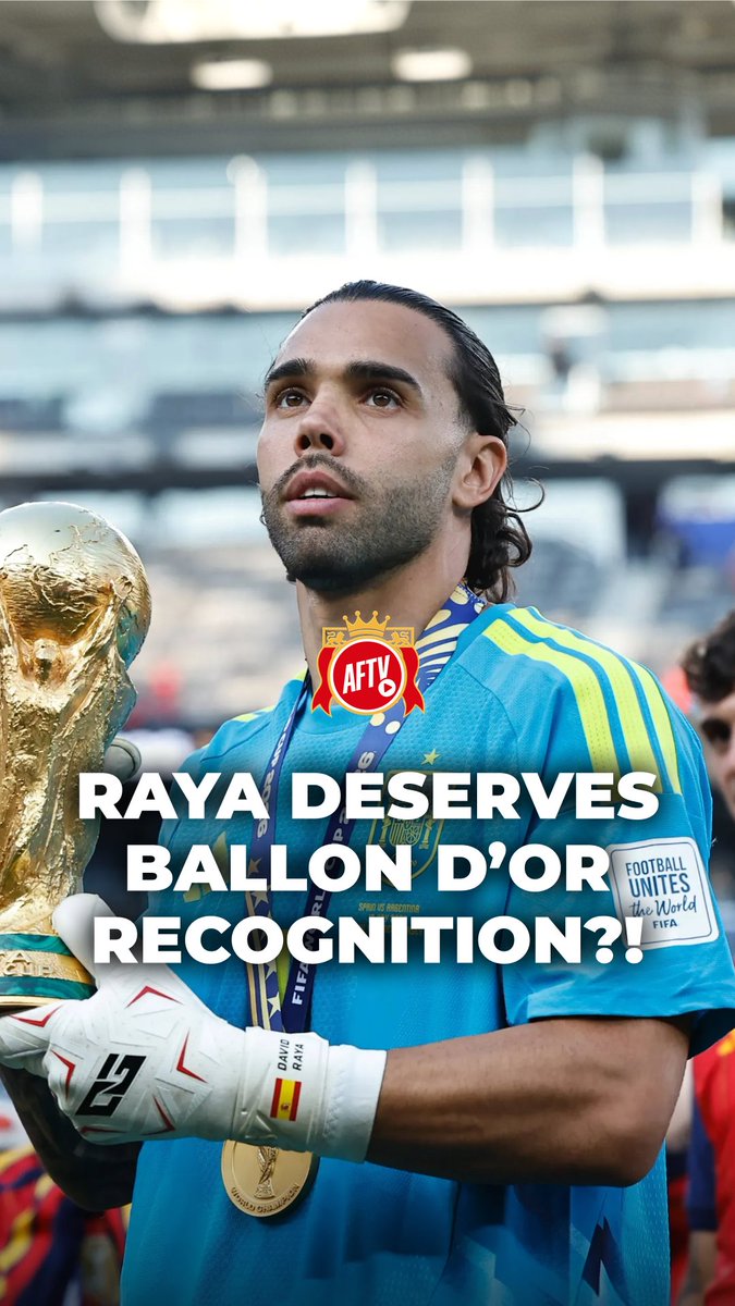 Raya deserves FAR more recognition in the Ballon d’Or conversation! 👀 #WeComeInPeace