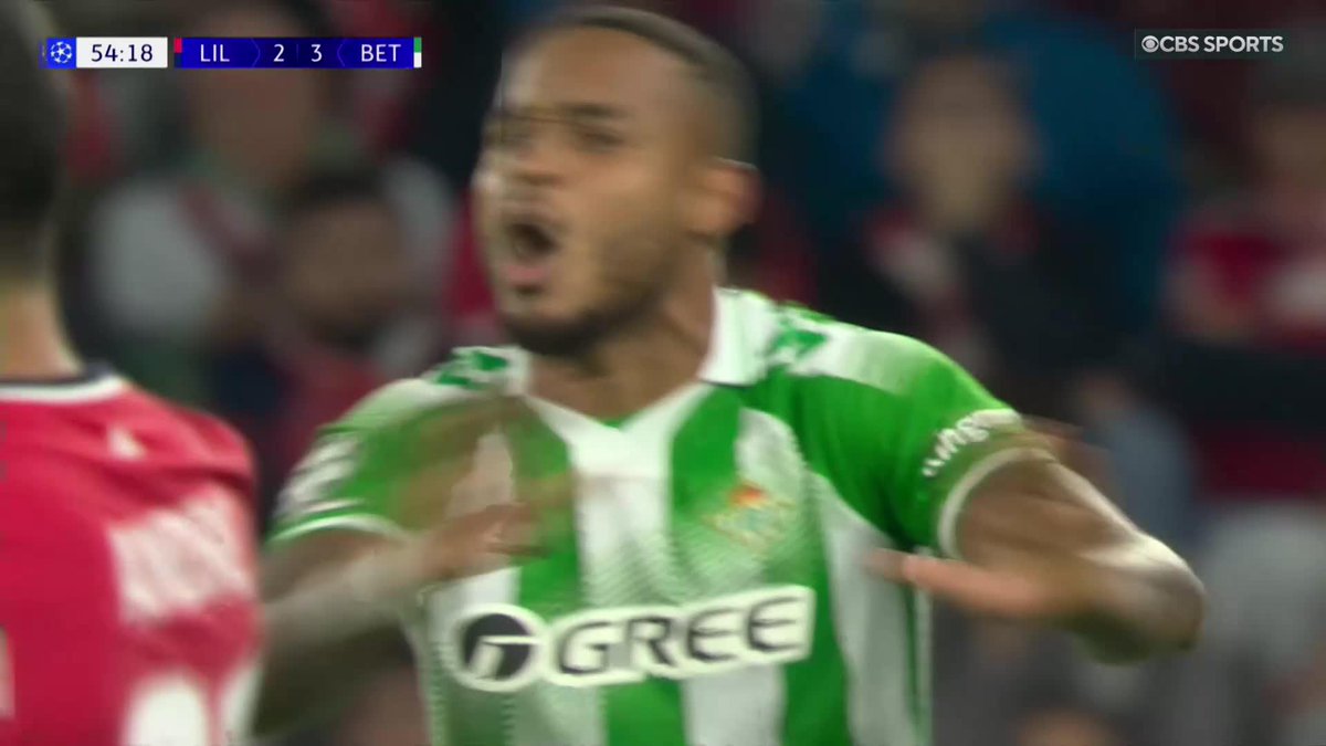 Ethan Mbappé sees RED 👀 Disaster for Lille as they concede twice and go down to ten men against Real Betis 😳 Don't miss the #UCL on Paramount+ 🍿