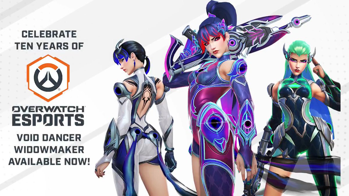 Void Dancer Widowmaker isn't just another Mythic skin - it's our chance to celebrate TEN YEARS of headshot, after headshot, after headshot! To celebrate, let's give out some S4 Battle Passes to the ball knowers out there 🏀 what's the GREATEST Widow play in OW Esports history?