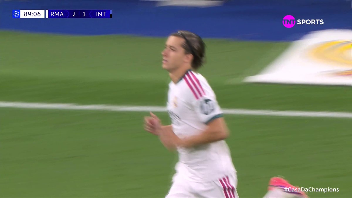 O CARRERAS TEVE QUE ESPERAR PRA ENTRAR E O REAL MADRID FICOU COM DEZ EM CAMPO... QUASE SAIU O EMPATE DA INTER! COURTOIS DE NOVO! 🧤❌ ⚠️ JOGAÇO! Real Madrid x Inter de Milão ao vivo AGORA na @tntbr e na @hbomaxbrasil ( #CasaDaChampions #HBOMax #MFM