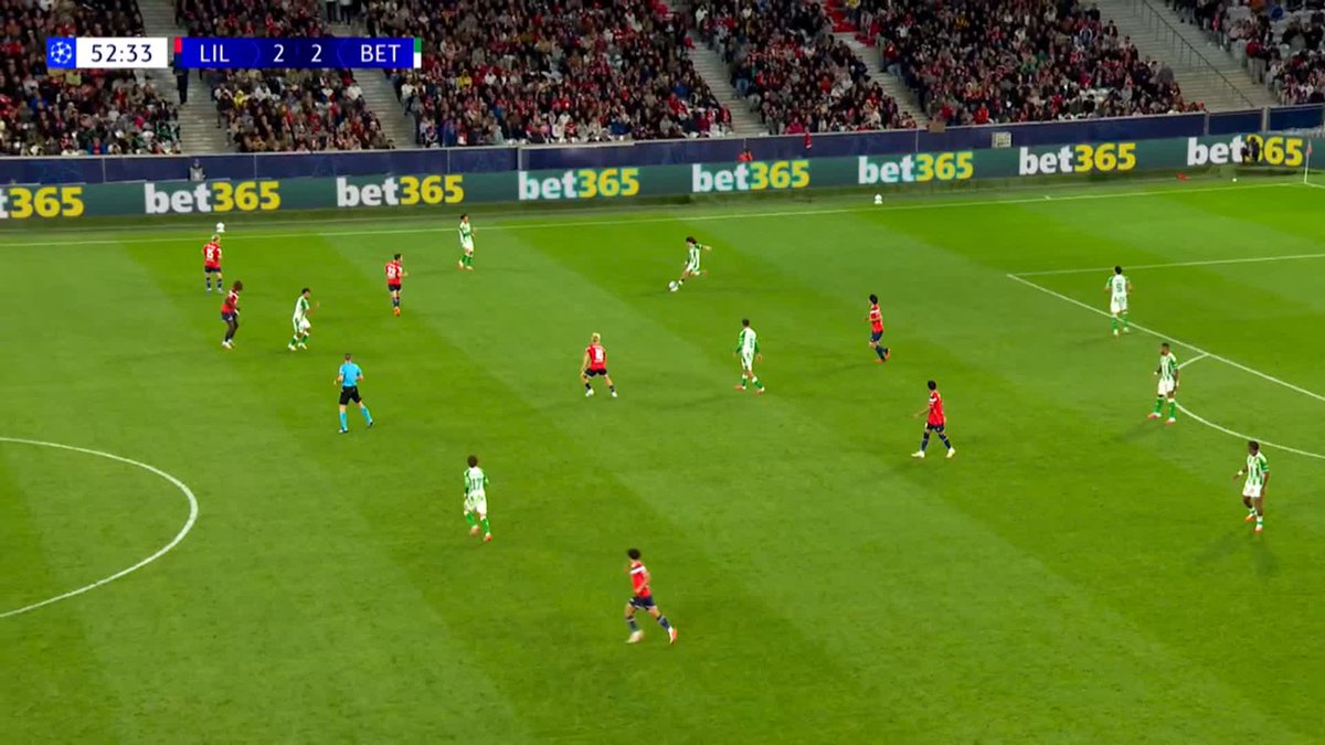 TROY PARROTT DOES IT AGAIN! On his first UEFA Champions League appearance, Troy Parrott has followed up his goal against Real Madrid and inspired Real Betis to a comeback win at Lille. #VMSport #UCL