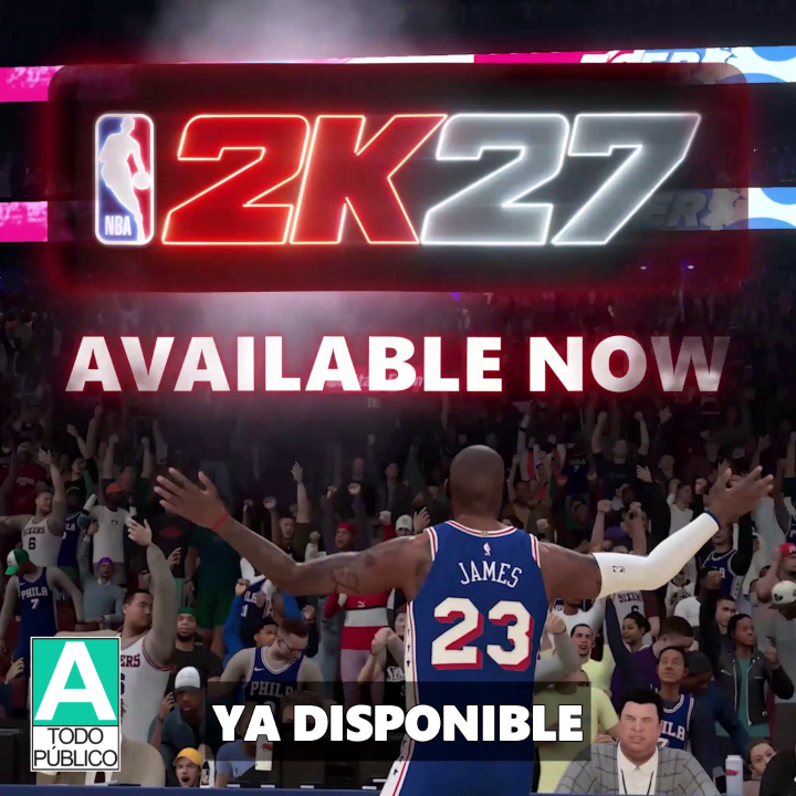 ¡Es hora de jugar! 🏀 NBA 2K27 ya está disponible. ¿Cuál es tu celebración favorita después de una gran jugada?