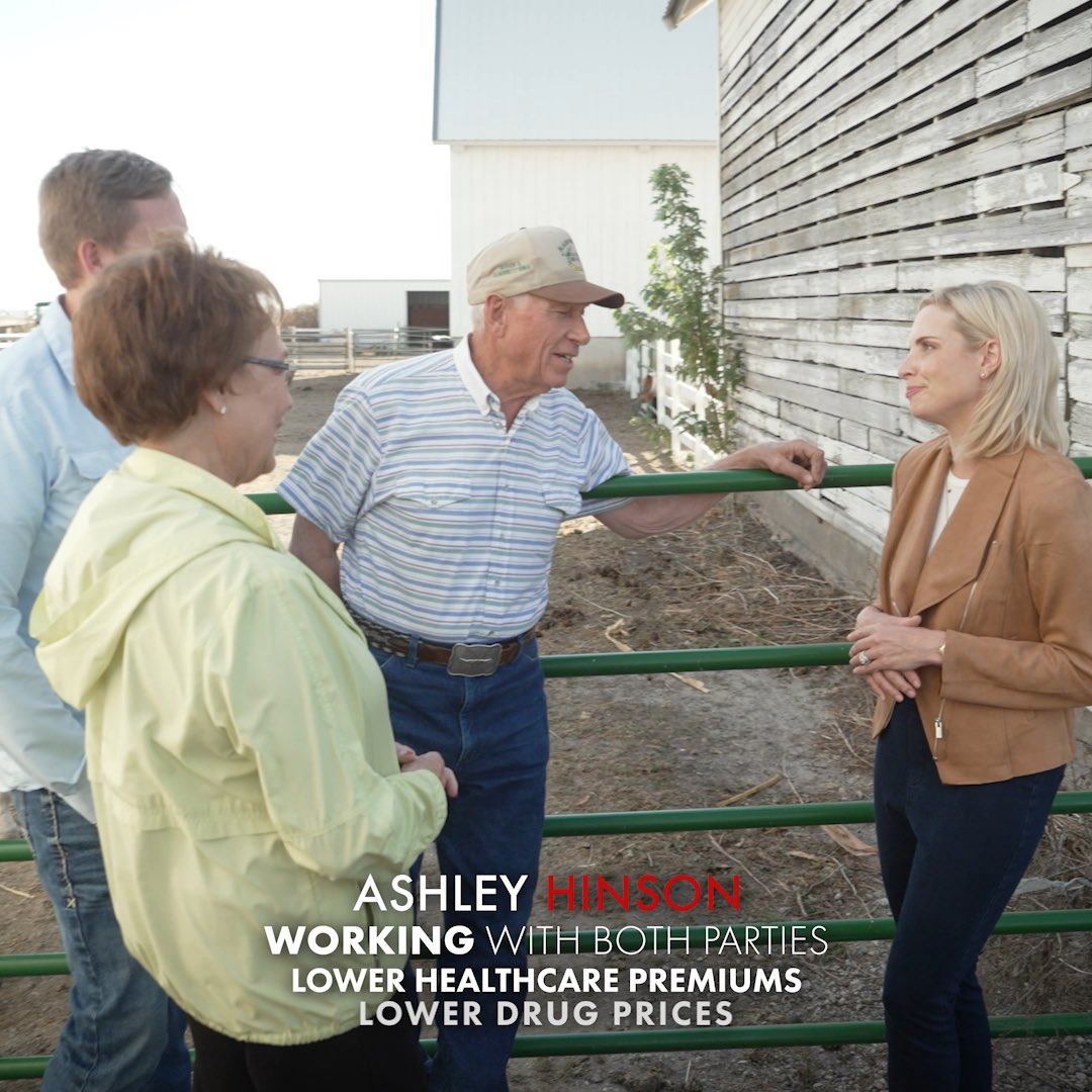 Prices are up and families are getting squeezed. That’s why I’m working with both parties to put the squeeze on Big Pharma and Big Health Insurance companies to bring down premiums and drug prices. We eliminated taxes on tips and overtime, and we cut taxes on Social Security. But there is more work to do. In the Senate, I’ll continue to work every day to deliver bipartisan solutions that lower costs and make life more affordable for Iowans.