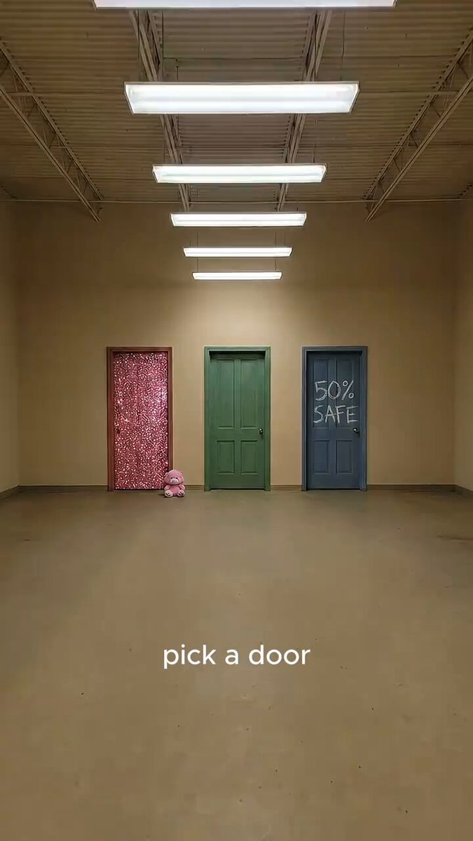 Quick! Chose a door!