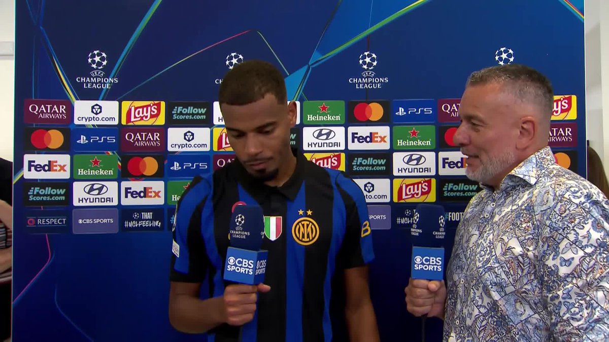 “We learn a lot.” Andy Diouf tells Guillem Balague that, despite Inter’s defeat, there are still plenty of lessons to take from the performance 🗣️