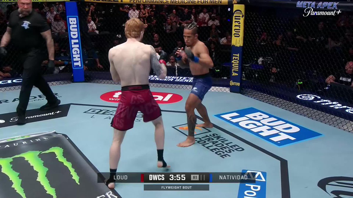 BODY SHOT FOR BODY SHOT &amp; NATIVIDAD LANDS ON TOP 😤 Christian Natividad earns the 1st round TKO! [ #DWCS | LIVE on @ParamountPlus ]