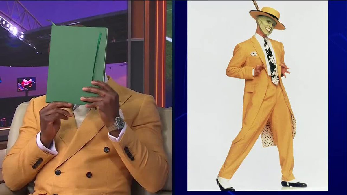 Who wore it better: Nigel Reo-Coker or The Mask? 🤣