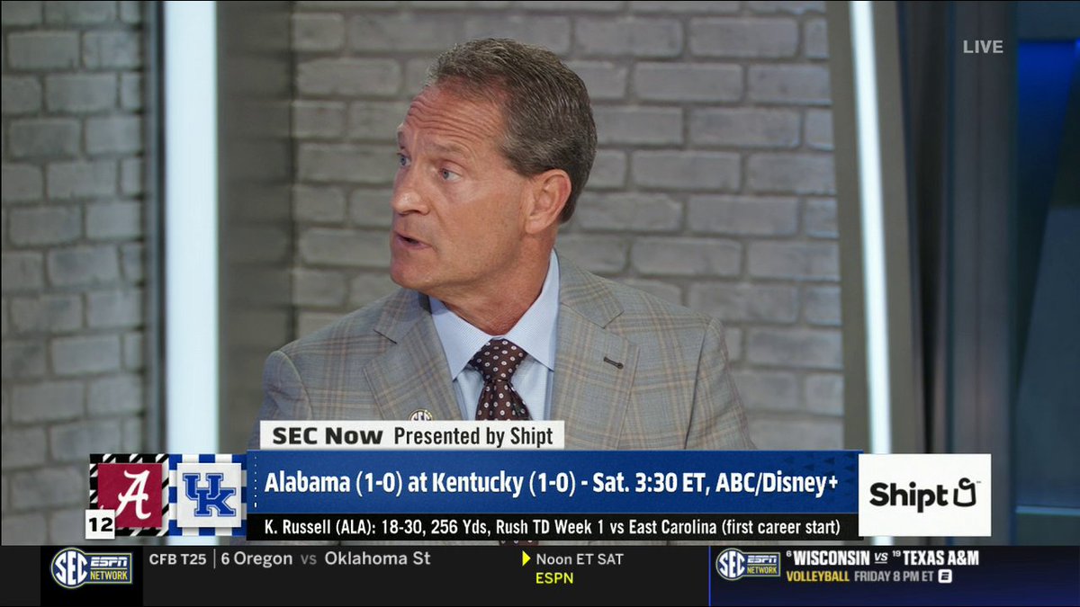 "Keelon Russell has a chance to be very special ... they picked the right starter." Gene Chizik on the potential of Alabama Football's QB1 👏
