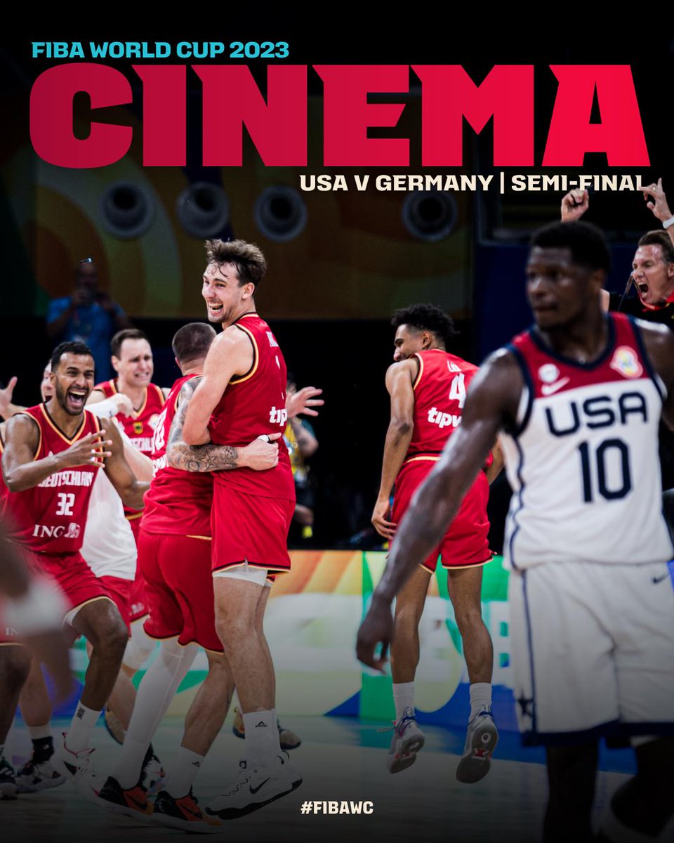 3 Yıl Önce Bugün 📆 🇩🇪 FIBA 2023 Dünya Kupası'nda Almanya, nefes kesen yarı final maçında Amerika'yı mağlup ederek finale yükseldi.