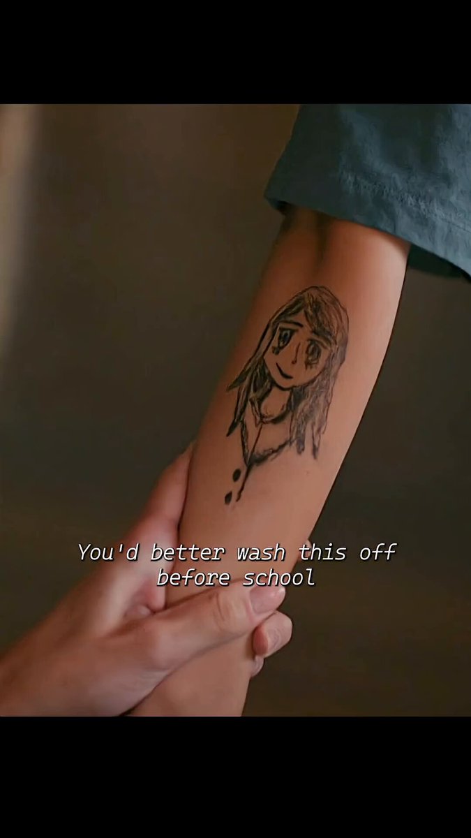 His arm art revealed a crazy secret 🤫