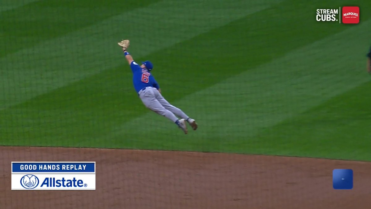 Matt Shaw goes all out to make this catch! (MLB x Ford Motor Company)