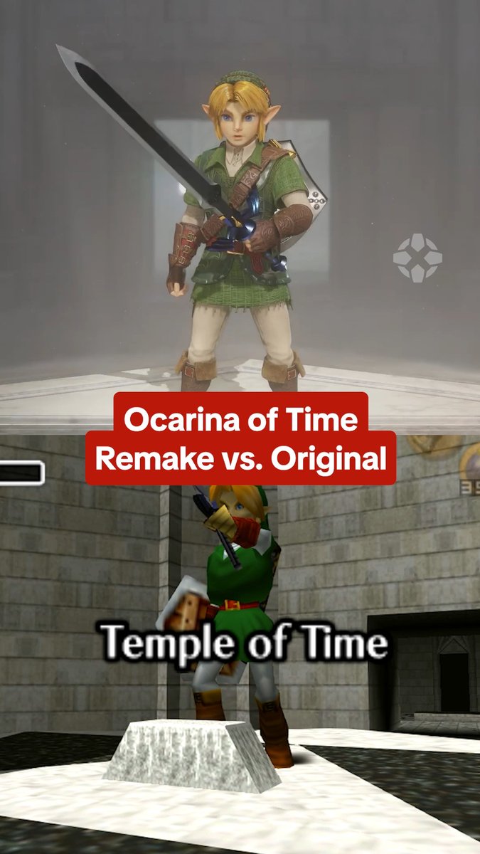 The Legend of Zelda: Ocarina of Time remake adds a LOT of new pixels: