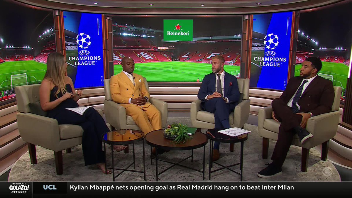 Barcelona or Bayern Munich? Nigel Reo-Coker, Mike Grella and Troy Deeney discuss the pressures both teams face to win the #UCL this year. 🏆