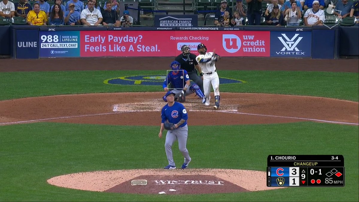 JACKSON CHOURIO JUST LAUNCHED ONE OF THE BIGGEST HOME RUNS OF THE SEASON