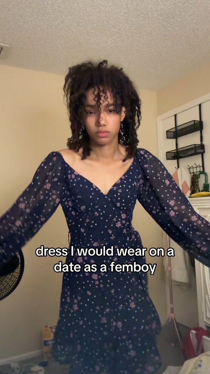 I had request on wearing purple. This is the only people item I really own 😭 #femboy #femboytiktok #dress #clothes #outfitideas also I don’t know why I look so pale in some clips??