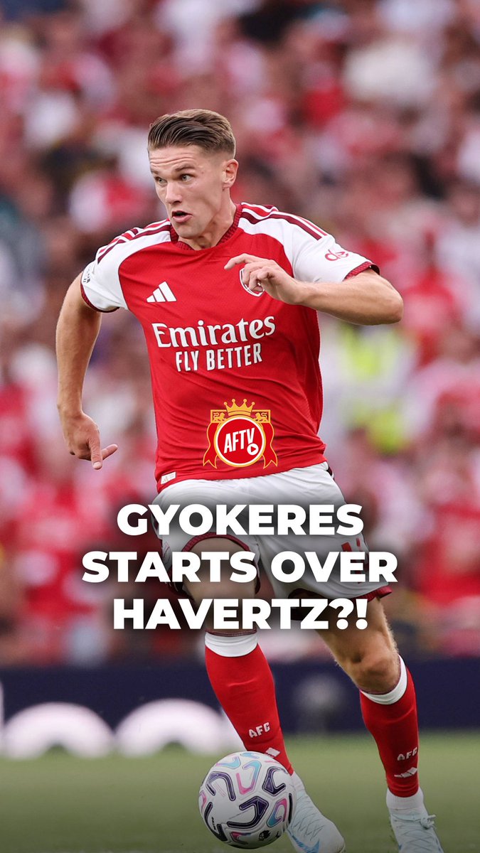 Gyokeres could start ahead of Havertz against Napoli! 👀 #MatchPreview