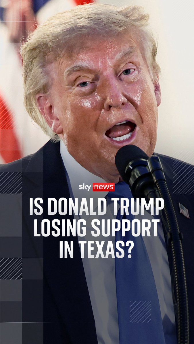 Is Donald Trump losing support in Texas? With agriculture and AI becoming priorities for Texans, Donald Trump has a difficult task in rallying support in the Lone Star State. Mark Stone speaks to voters ahead of the midterm elections