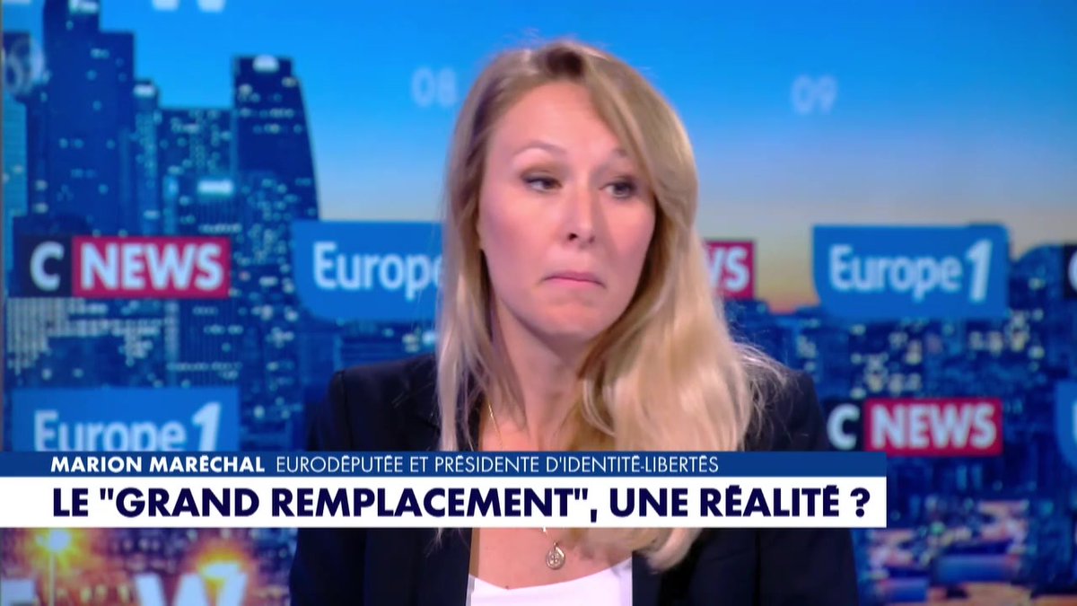 "Mon objectif c'est de faire en sorte que M. Le Pen soit élue présidente de la République, que J. Bardella ait la plus grande majorité possible à l'Assemblée, [...] et défendre un nouveau couple franco-italien. " déclare Marion Maréchal #LaGrandeInterview #Europe1