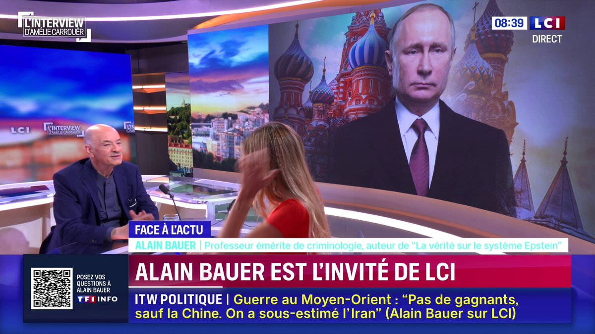 🔴 Guerre en Ukraine : "Donald Trump a fait à Vladimir Poutine une offre qu'il aurait dû accepter et que tout le monde aurait dû soutenir lors du sommet en Alaska. (...) Vladimir Poutine a besoin de gagner le Donbass pour dire qu'il a gagné tout court", explique Alain Bauer 📺 L'interview d'Amélie Carrouër | Matinale LCI