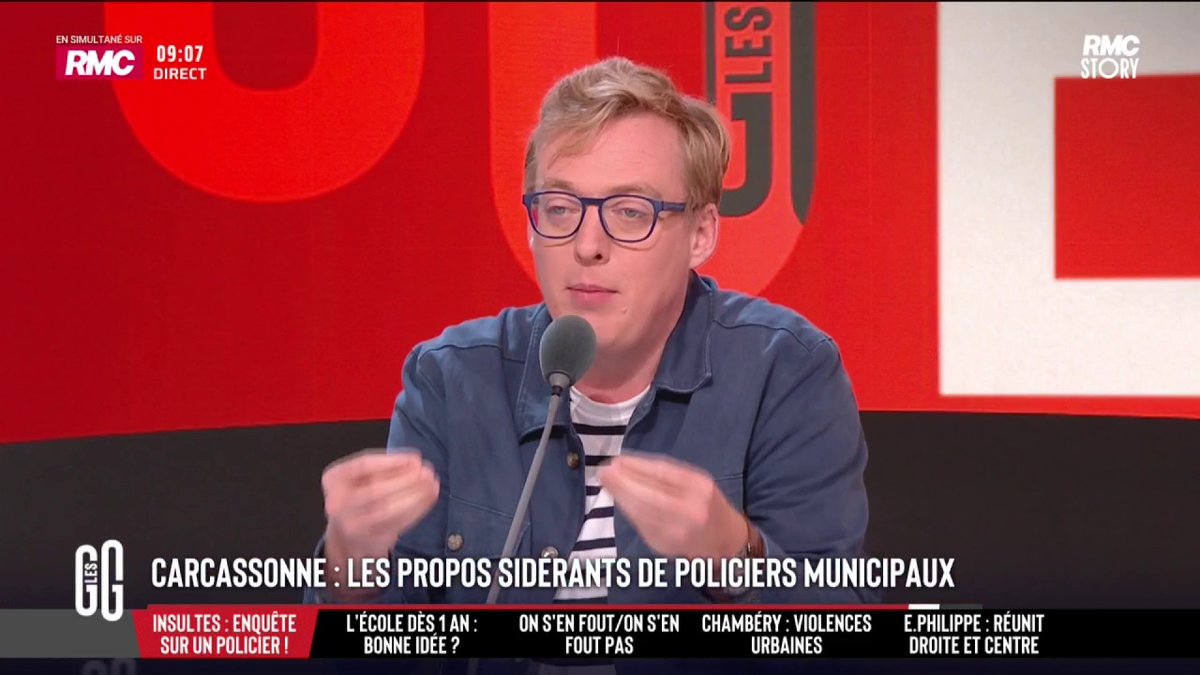 🔴 Des propos racistes, sexistes et homophobes de policiers à Carcassonne 🗣️ L'opinion de Antoine Diers: "Je crains très vite de la récupération politique. Par pitié ne laissons pas salir l'ensemble des forces de l'ordre qui font bien leur boulot." #GGRMC