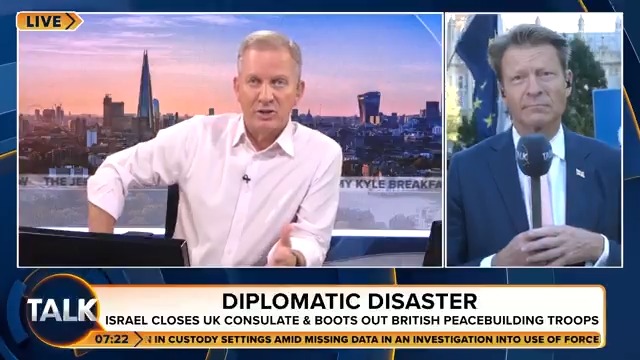 🚨"The government has BLOOD on its hands" Reform UK's Richard Tice attacks Labour for their sanctions on Israel and says they are emboldening hate in Britain. Richard Tice MP 🇬🇧 | Jeremy Kyle