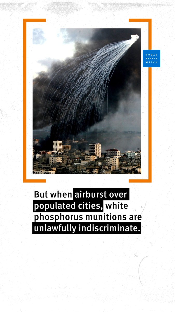 Recent use of white phosphorus munitions by Israeli forces in Lebanon underscores the need for regulations. Just how harmful are these weapons? Watch to learn more ⤵️
