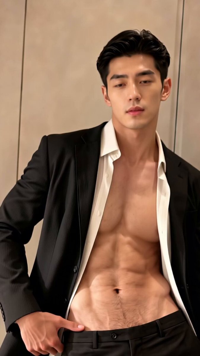 刷【抖男】 看男同 【外穿西装 没有内搭的反差感】 #dounan #ai #gay #Bl #男同ai