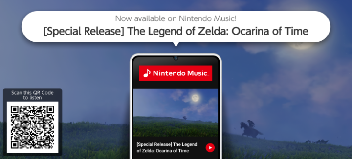 The title theme from The Legend of #Zelda: Ocarina of Time for Nintendo Switch 2 is now available on #NintendoMusic. 🎵