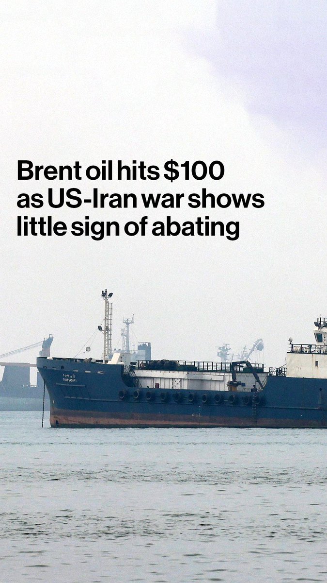 Brent oil topped $100 a barrel for the first time since July, as attacks between the US and Iran and a recovery in Chinese oil buying propel the global crude benchmark higher. @tommackenzietv and Anna Edwards report