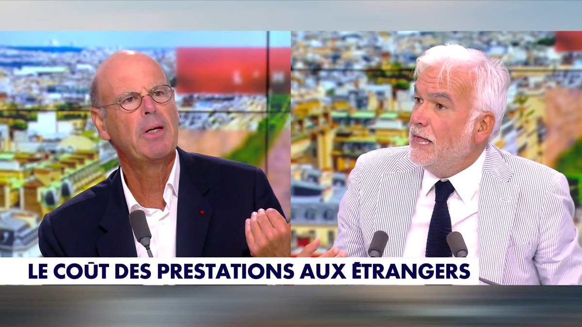 Échange tendu entre Pascal Praud et l'ancien ministre de l'Économie et des Finances Éric Lombard au sujet du droit d'asile et de l'immigration dans #HDPros Toute l'info est à retrouver sur