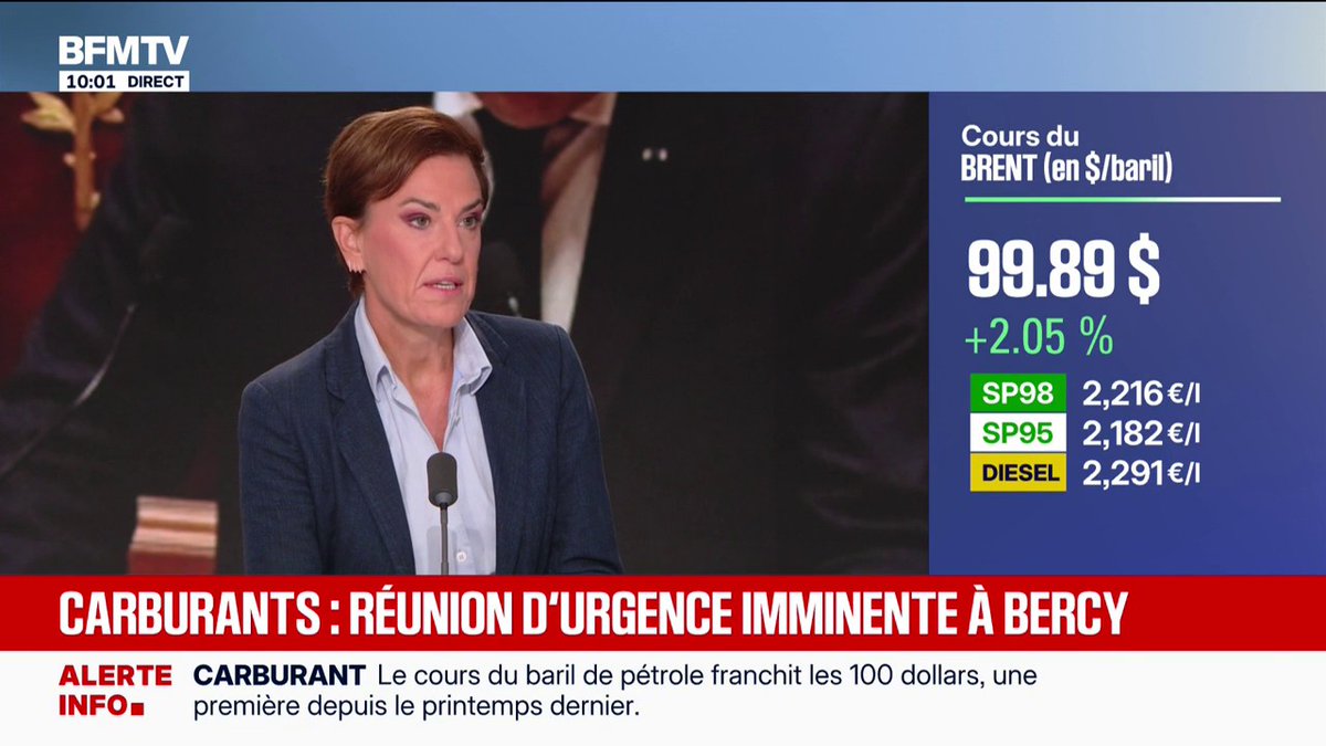 😳 Le gazole bientôt à 3€? Voilà le titre de BFMTV Un ❤️ si vous êtes prêt à vous mobiliser contre la hausse du carburant