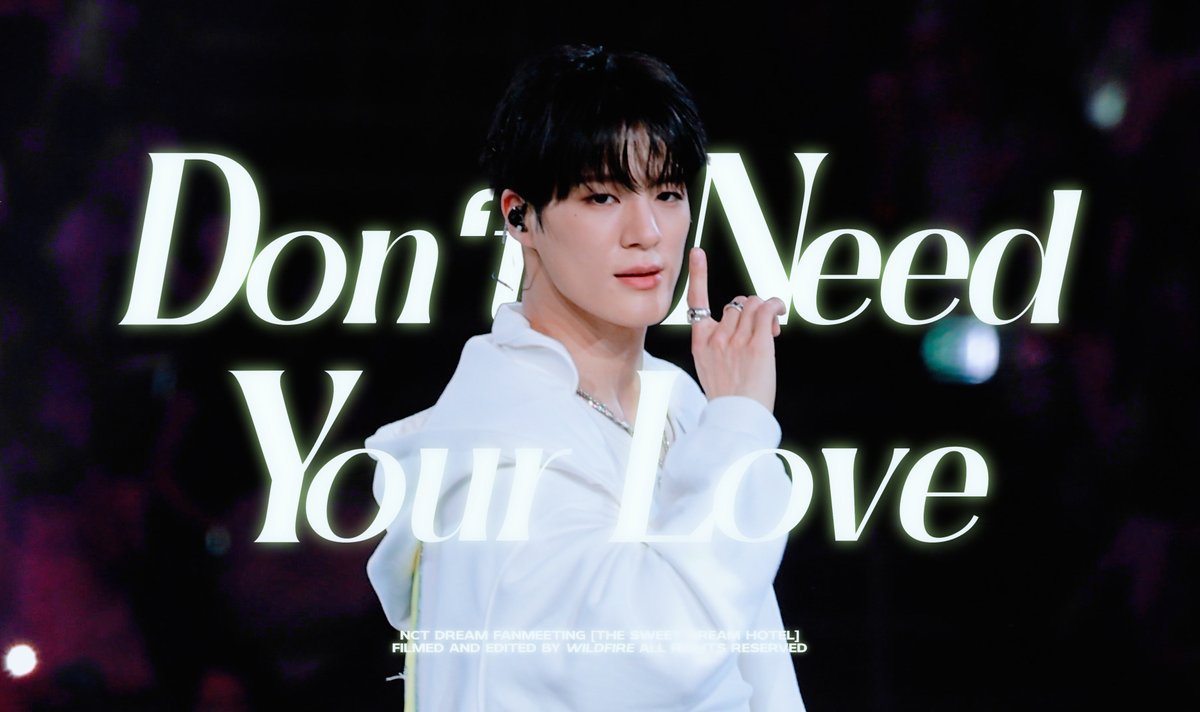 260822-23 NCT DREAM 10TH ANNIVERSARY PARTY 'Don't Need Your Love' ์ ๋
ธ ์ง์บ ๐น #์ ๋
ธ #JENO #์์ํฐ๋๋ฆผ #NCTDREAM