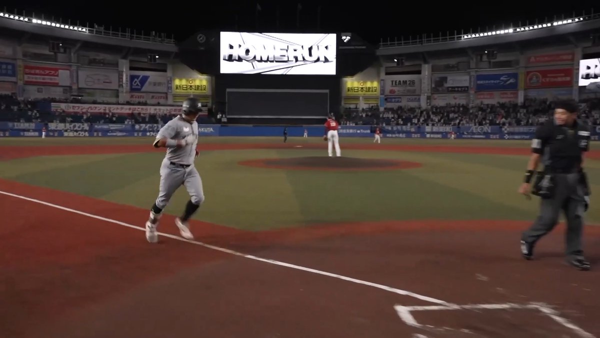 反撃の一発💪 千葉ロッテ 佐藤都志也 選手の第16号ソロホームラン🌈