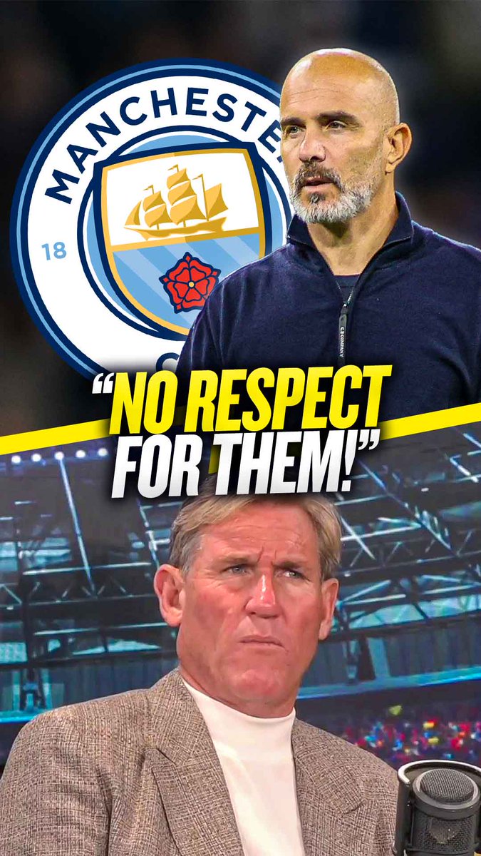 ❌ "I don't respect the way Man City operate!" ❌ "I don't respect their fans!" ❌ "I'm not an admirer of Maresca!" Simon Jordan is certainly no fan of #MCFC and Enzo Maresca... 😅