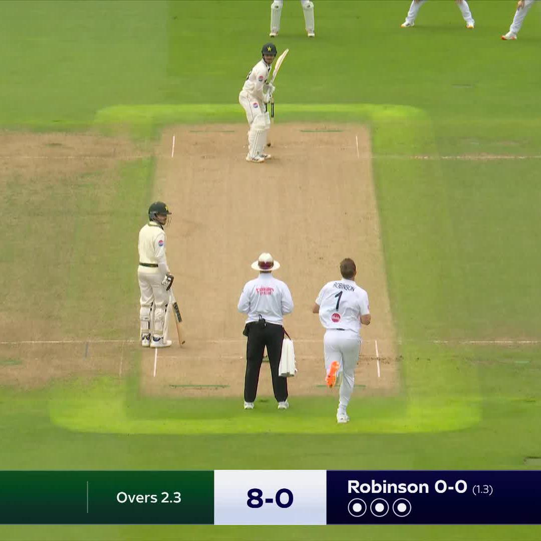 100th Test Match wicket for Ollie Robinson! 👏