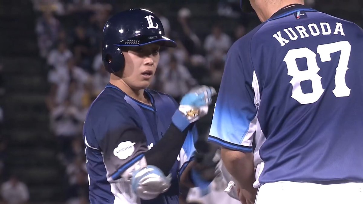 #滝澤夏央 選手が走者一掃の適時三塁打を放つ! この回一挙5得点と、ライオンズ打線が止まりません! #seibulions #打破