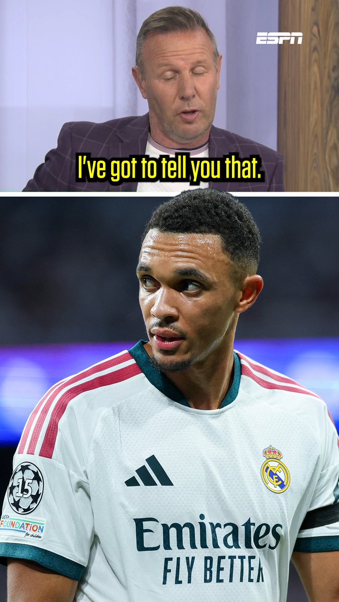 "I think his game time is going to be pretty limited this season" ❌ 🗣️ Craig Burley says Trent Alexander-Arnold lacks the 'defensive brain' to play in midfield