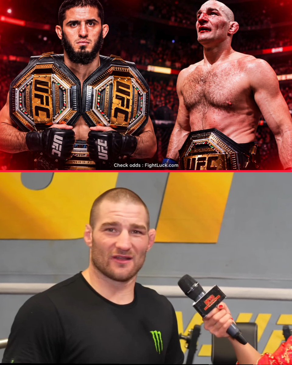 🚨𝗧𝗥𝗘𝗡𝗗𝗜𝗡𝗚: OLD VIDEO OF SEAN STRICKLAND TALKING ABOUT FIGHTING ISLAM MAKHACHEV AT 185! 😳🥶 🎙️ Helen: “How do you think Islam would do if he moved up to 185?” 🗣️“You’re a little man, bro. You ain’t gonna wrestle me, dog. You’re just a big dog. It ain’t gonna happen. 🗣️ “Go back to—I don’t know where he’s from—Dagestan to Durkastan. Go back to Durkastan, bro. Calm down.” 🎥Via/{Helen Yee} 🔹
