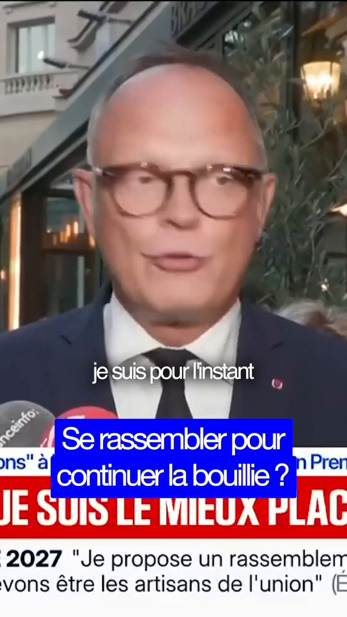 Ne faisons plus ingurgiter à notre pays la bouillie étatiste et centralisatrice.