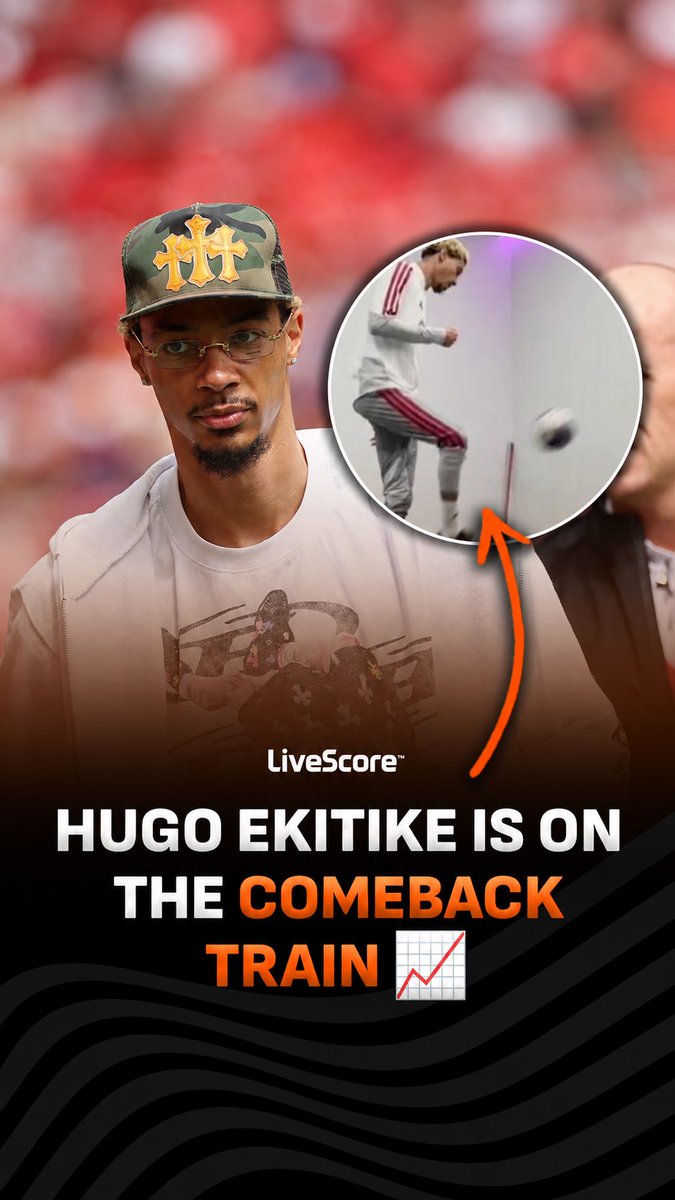 Hugo Ekitike trained at home for the first time since rupturing his achilles vs PSG 📈🚀 Will he return for Liverpool by Boxing Day?