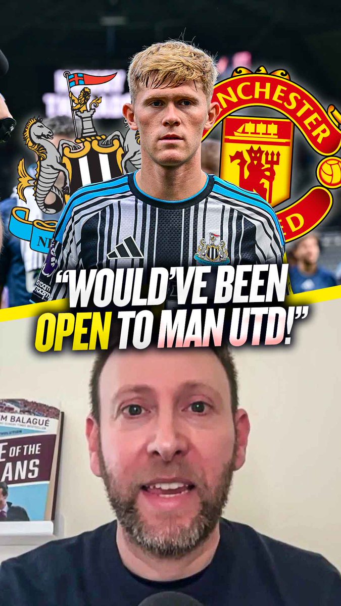 🔴 "Hall would have been somewhat open to that [Man United] move!" 💰 "I don't think we can say categorically that Hall is unavailable in summer 2027..." Ben Jacobs reveals why Lewis Hall has decided to sign a new deal at #NUFC despite interest from #MUFC! 📝