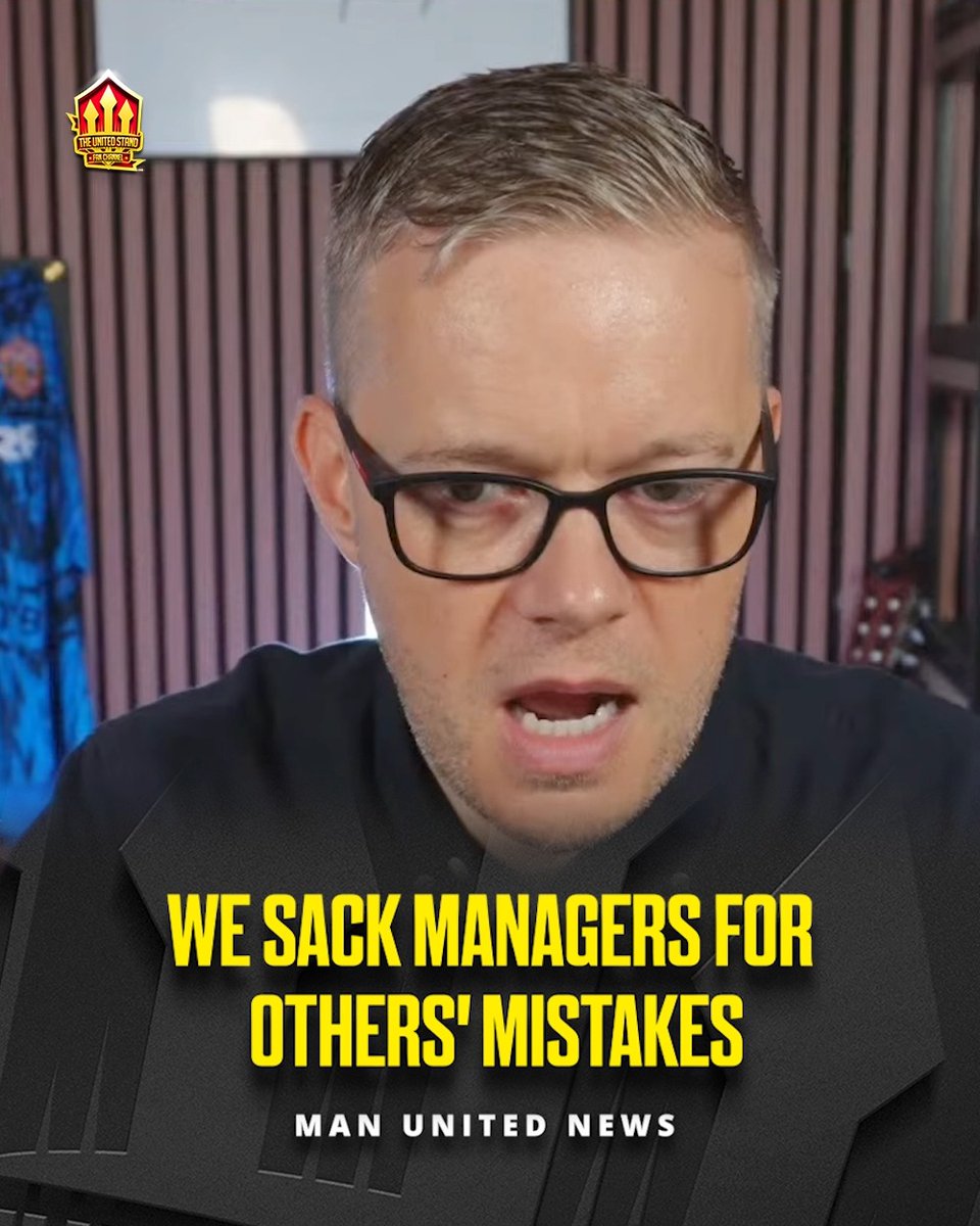 "Every manager we have doesn't get backed SO they get SACKED based on the signings of others!" 😳 😫 #mufc
