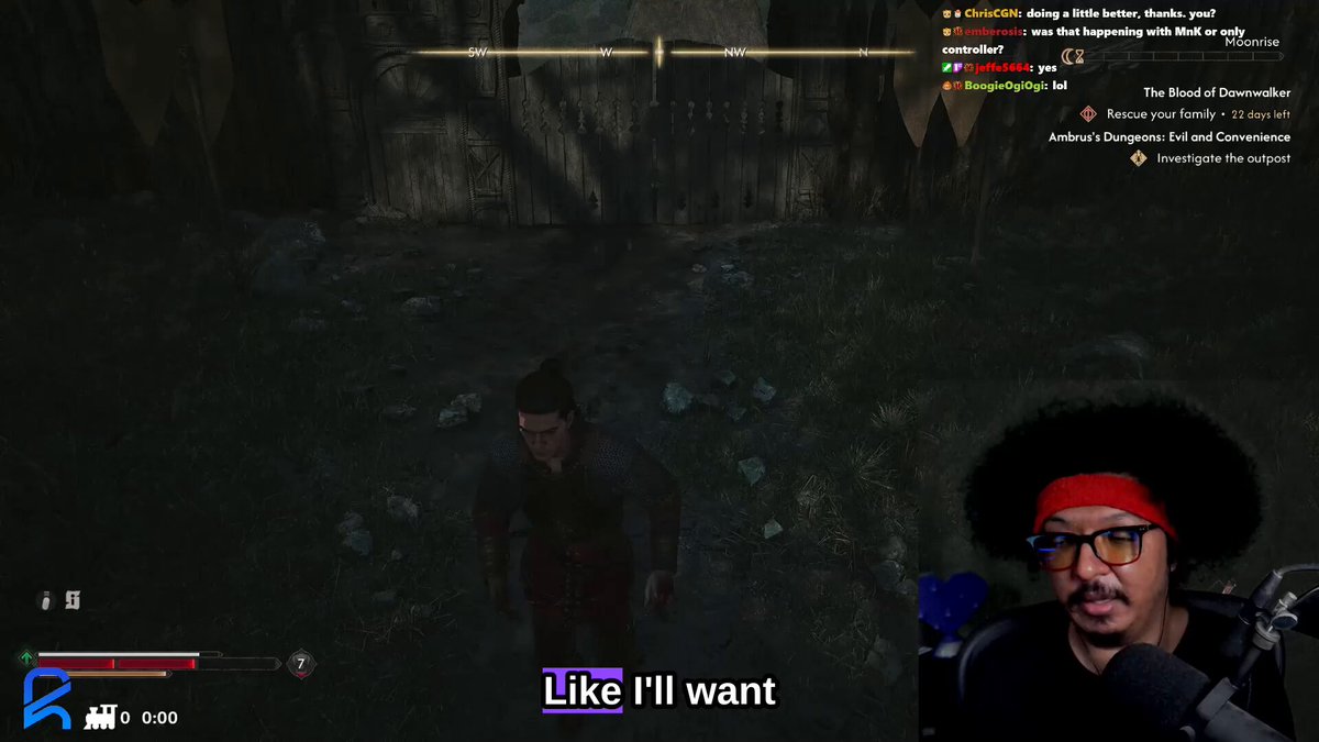 latest The Blood of Dawnwalker patch still hasn't addressed the issues with the combat it's honestly incredibly frustrating having such limited mobility and the most inconsistent lock-on system i've ever seen in a game it's the only thing holding it back from being damn near perfect