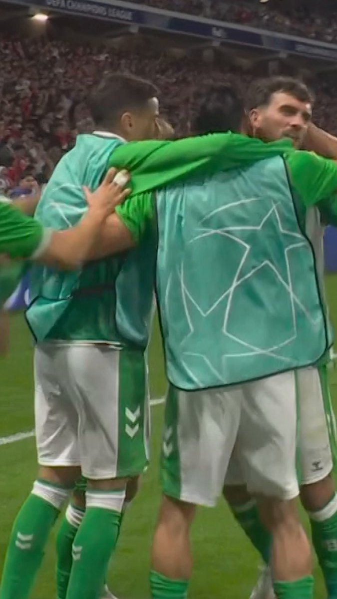 💚 Troy Parrott, decisivo en el triunfo del Real Betis Balompié 🌴💚 🙌 #UCL