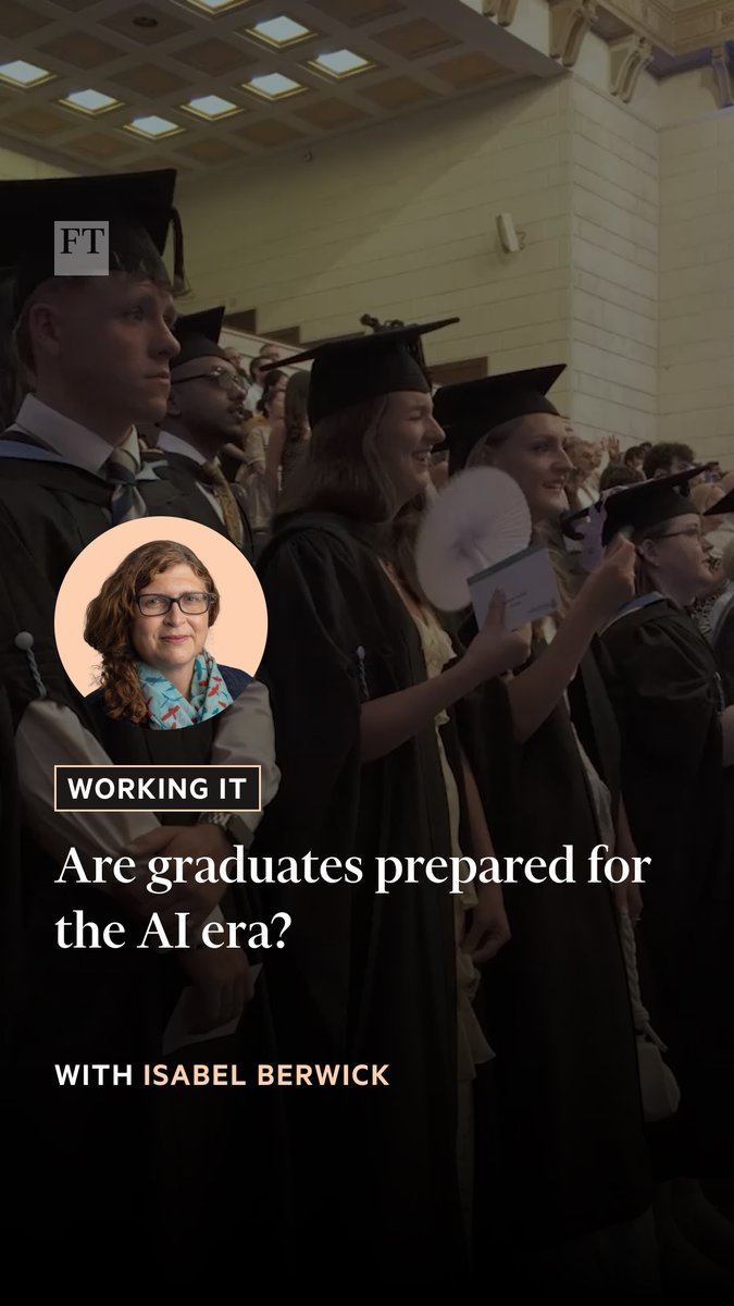 FT Working It editor Isabel Berwick hears from leading AI educators about the importance of acquiring a selection of skills that students need to drive successful job searches