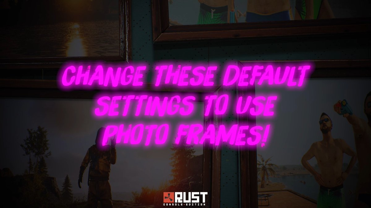 Bought the Sunburn Pack but can't use Photo Frames? Here's how to enable them. 🖼️ Get the Sunburn Pack here -