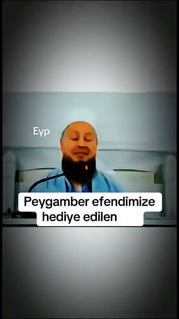 Peygamberimiz Hz Muhammed sav efendimize verilen hediye 🙂